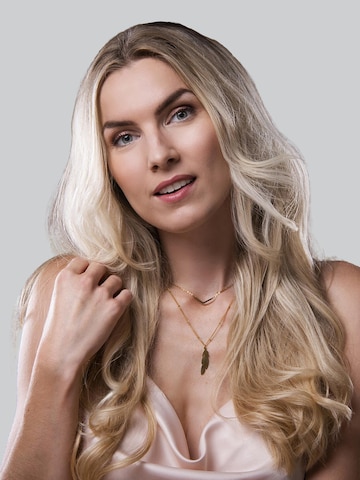 Amberz Ketting 'Mari' in Goud
