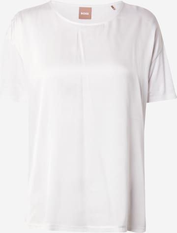 BOSS Black Blouse 'Esandy' in White: front