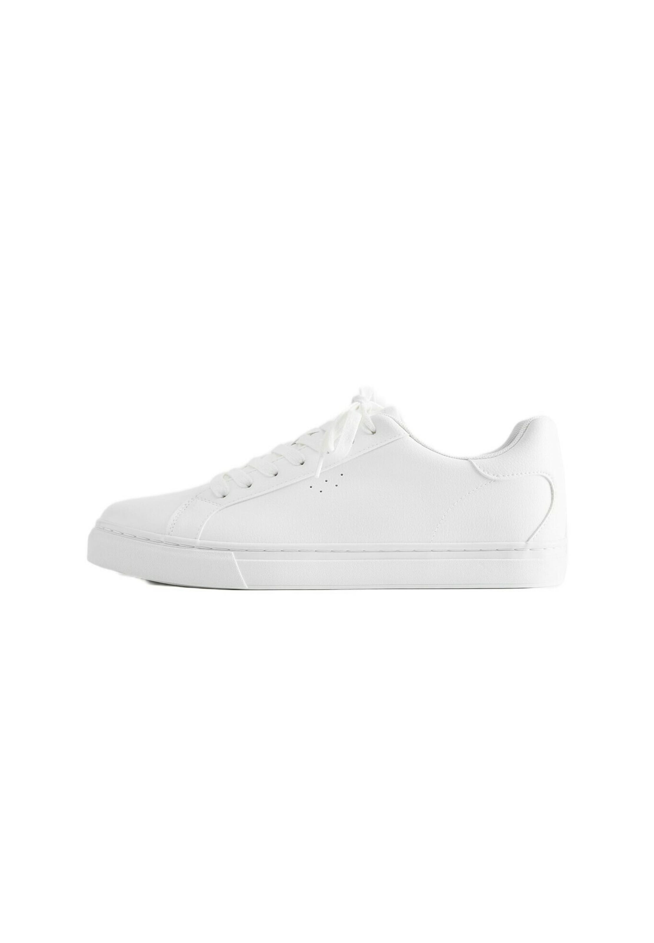 Pull&Bear Platform trainers in 40 in White, Item view