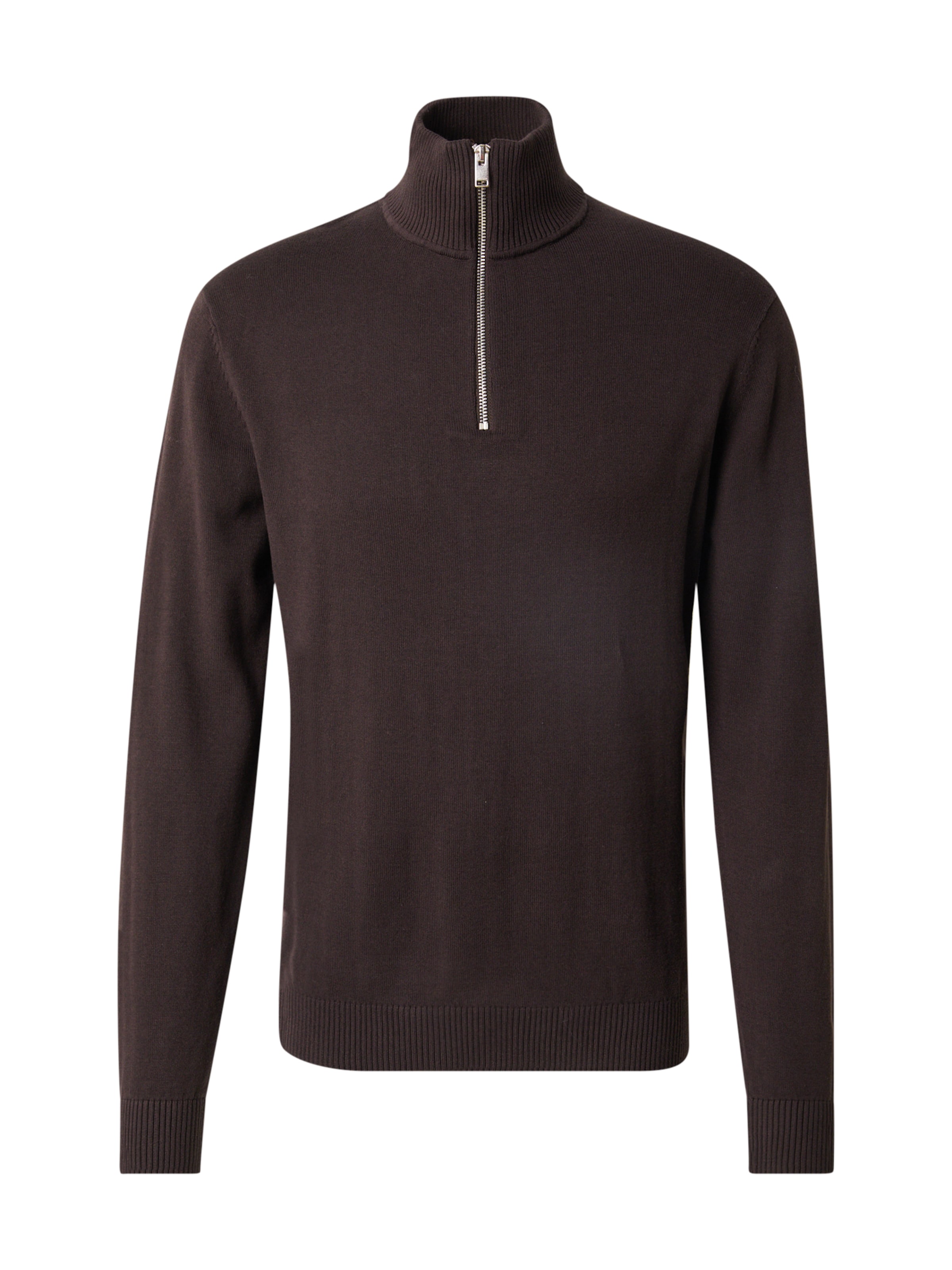 SELECTEDPulover 'SLHBERG' - smeđa boja: prednji dio