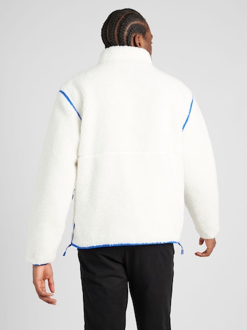 TOPMAN Fleecejacke in Weiß