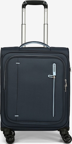 Valisette American Tourister en bleu : devant