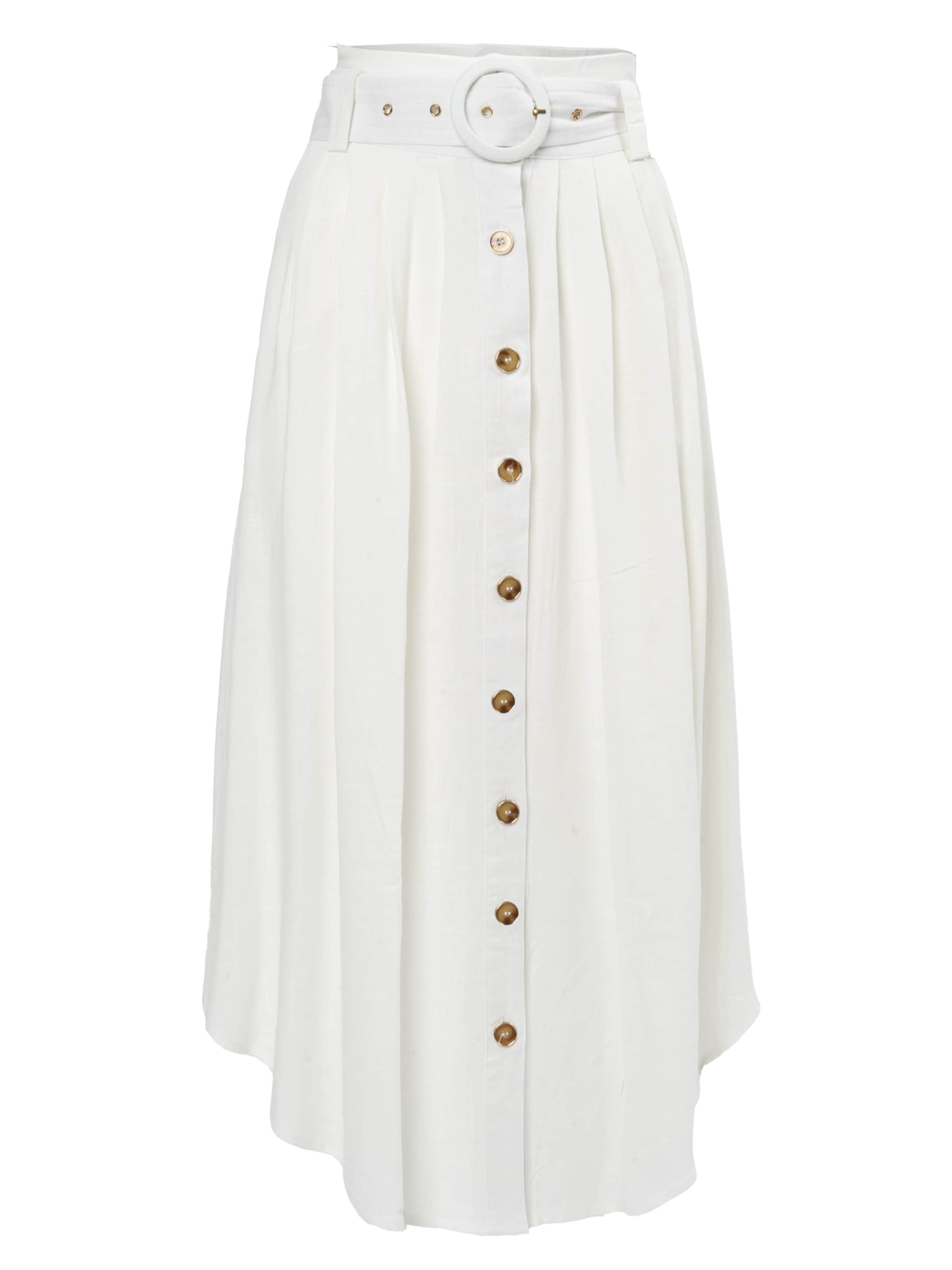 Influencer Sukně – bílá: přední strana