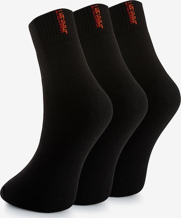 Crea Socks Sukat 'Thermal' värissä musta: etupuoli