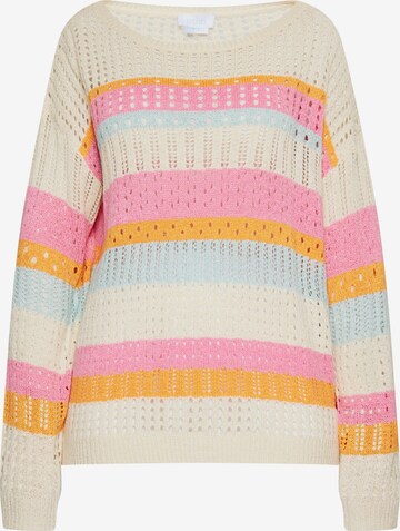 Pullover di usha BLUE LABEL in bianco: frontale