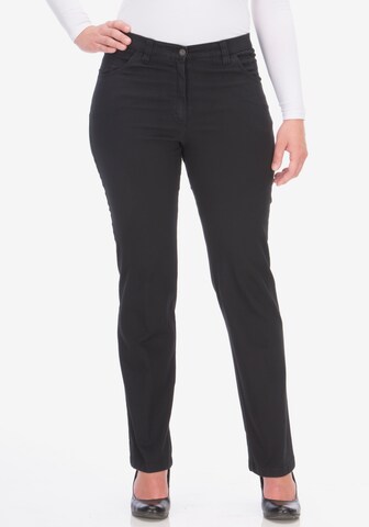 KjBRAND Regular Jeans in Black: front