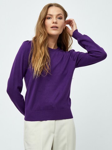 Pull-over 'Tana' Peppercorn en violet : devant