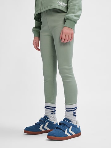 Regular Leggings Hummel en vert