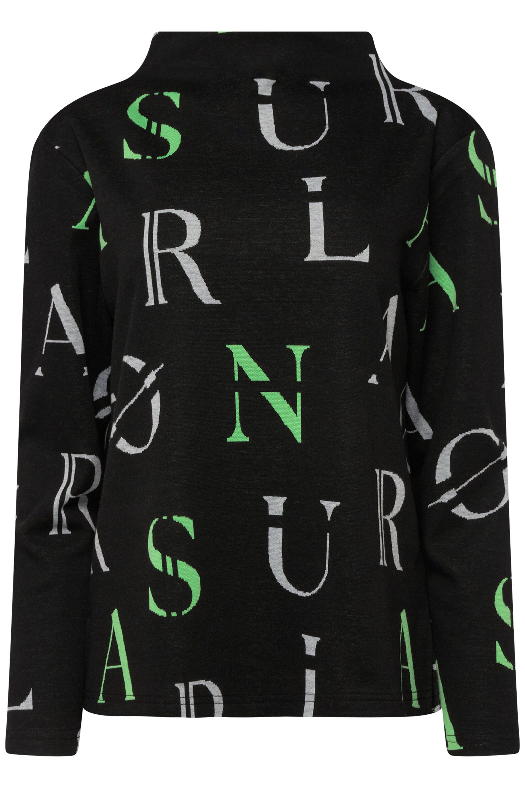 LAURASØN Sweatshirt in Schwarz: Vorderseite