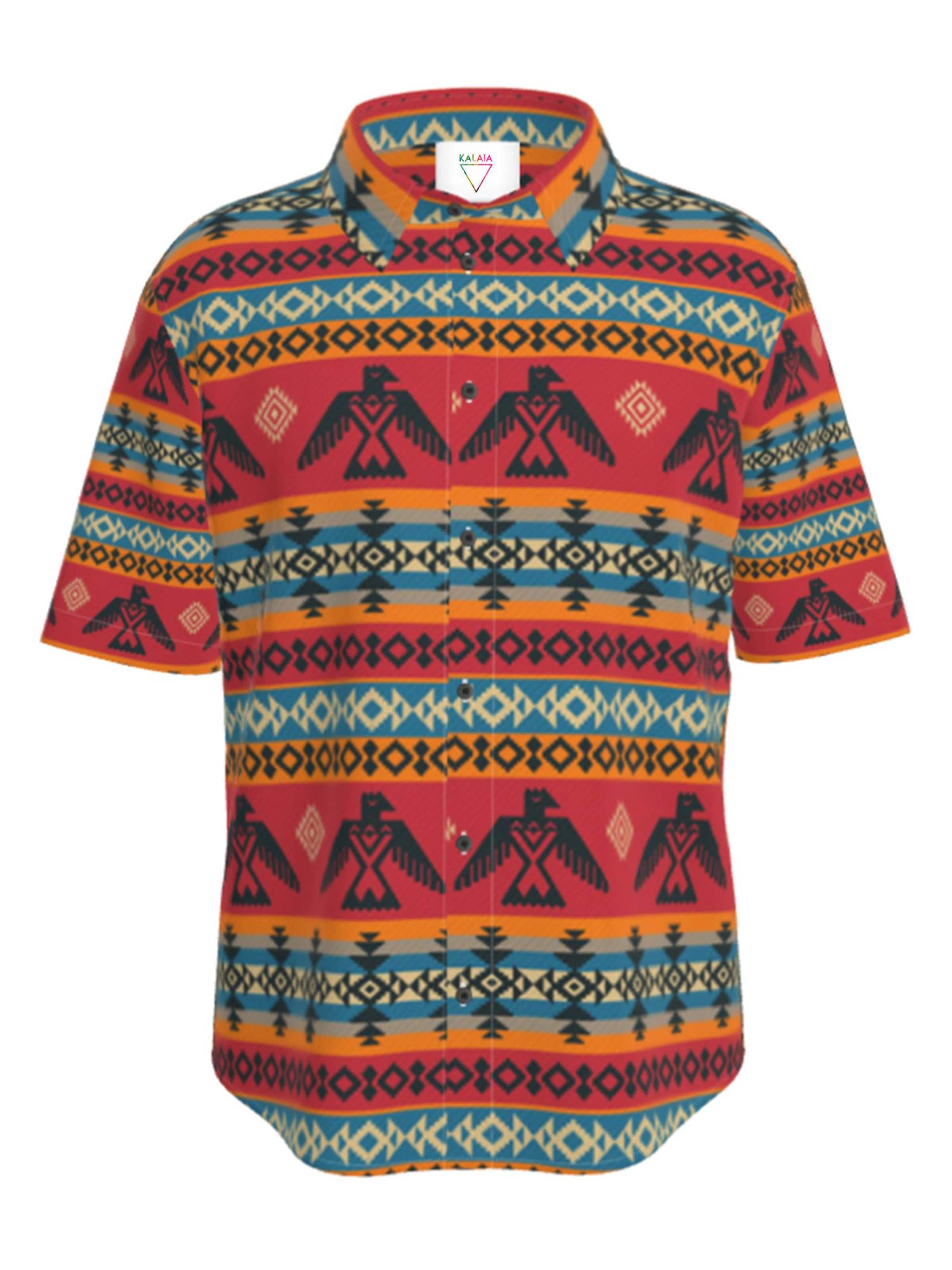 Kalaia - Ajuste regular Camisa en rojo: frente