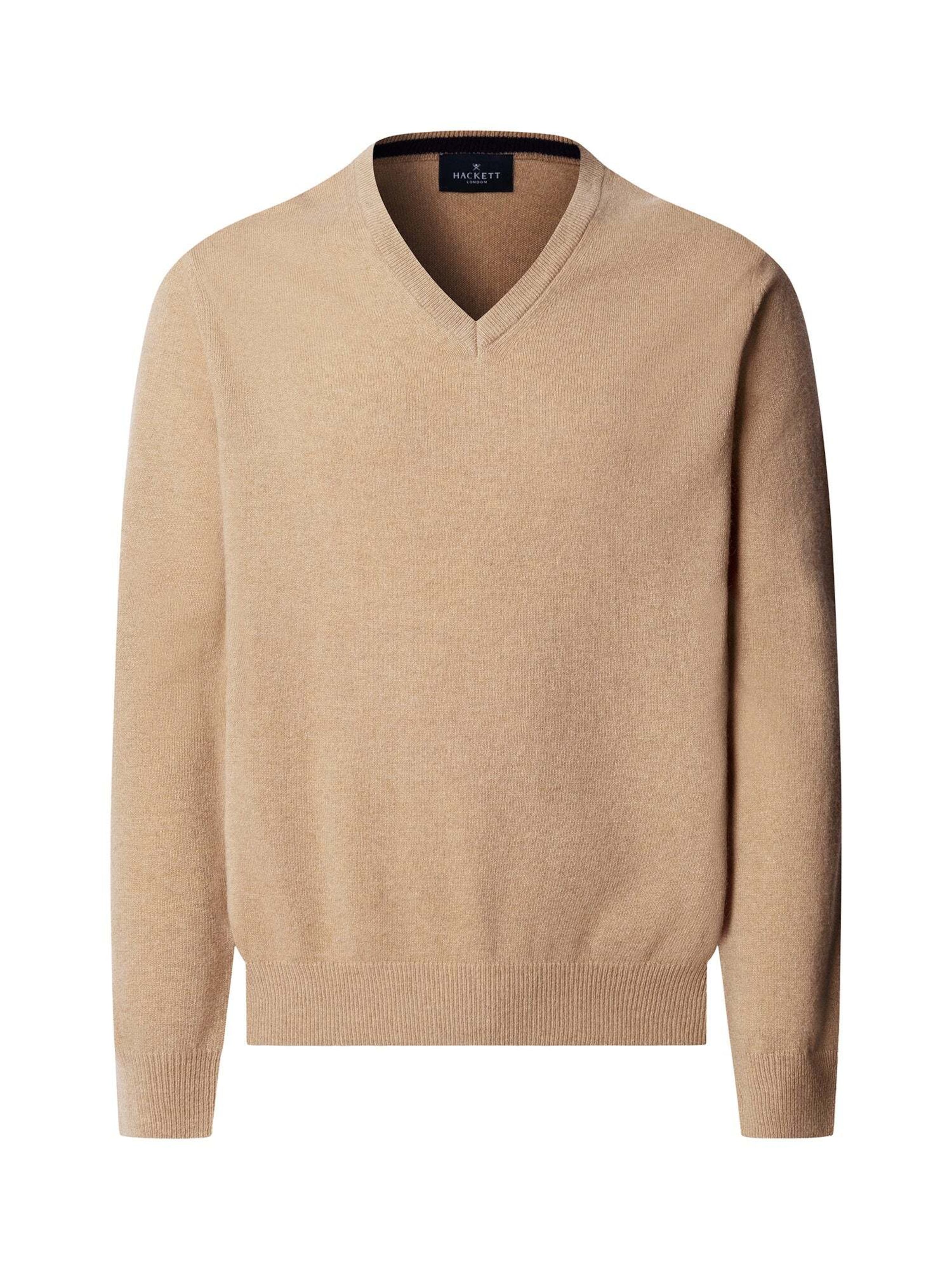 Hackett London Pullover in Beige: Vorderseite