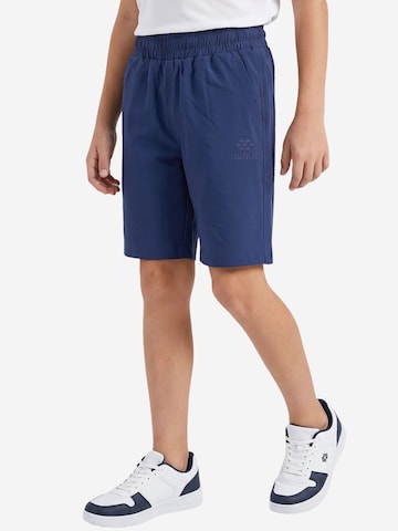 Tommy Life Broek 'TOMMY Shorts, ohne Verschluss' in Blauw