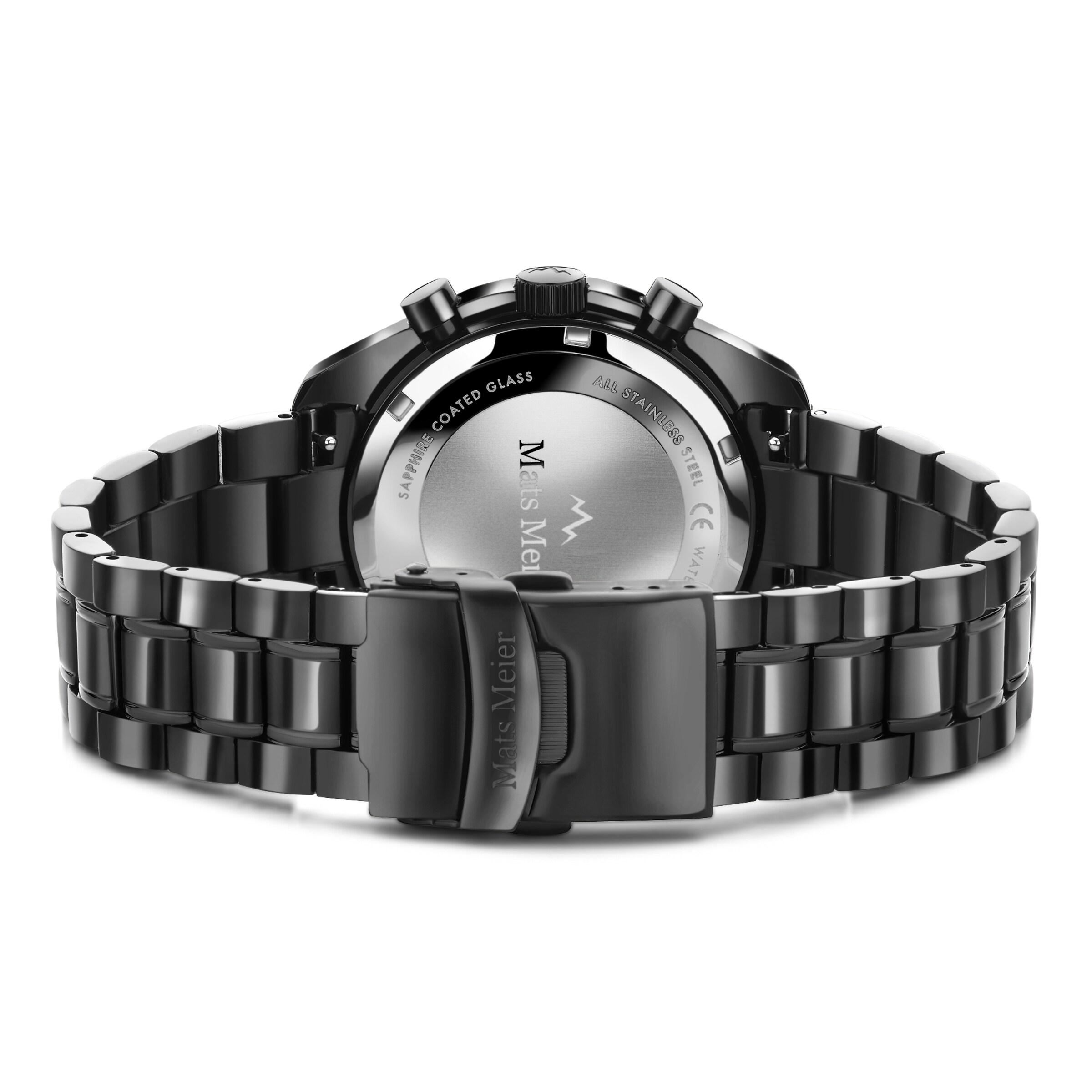 Mats Meier Analog Watch in Black