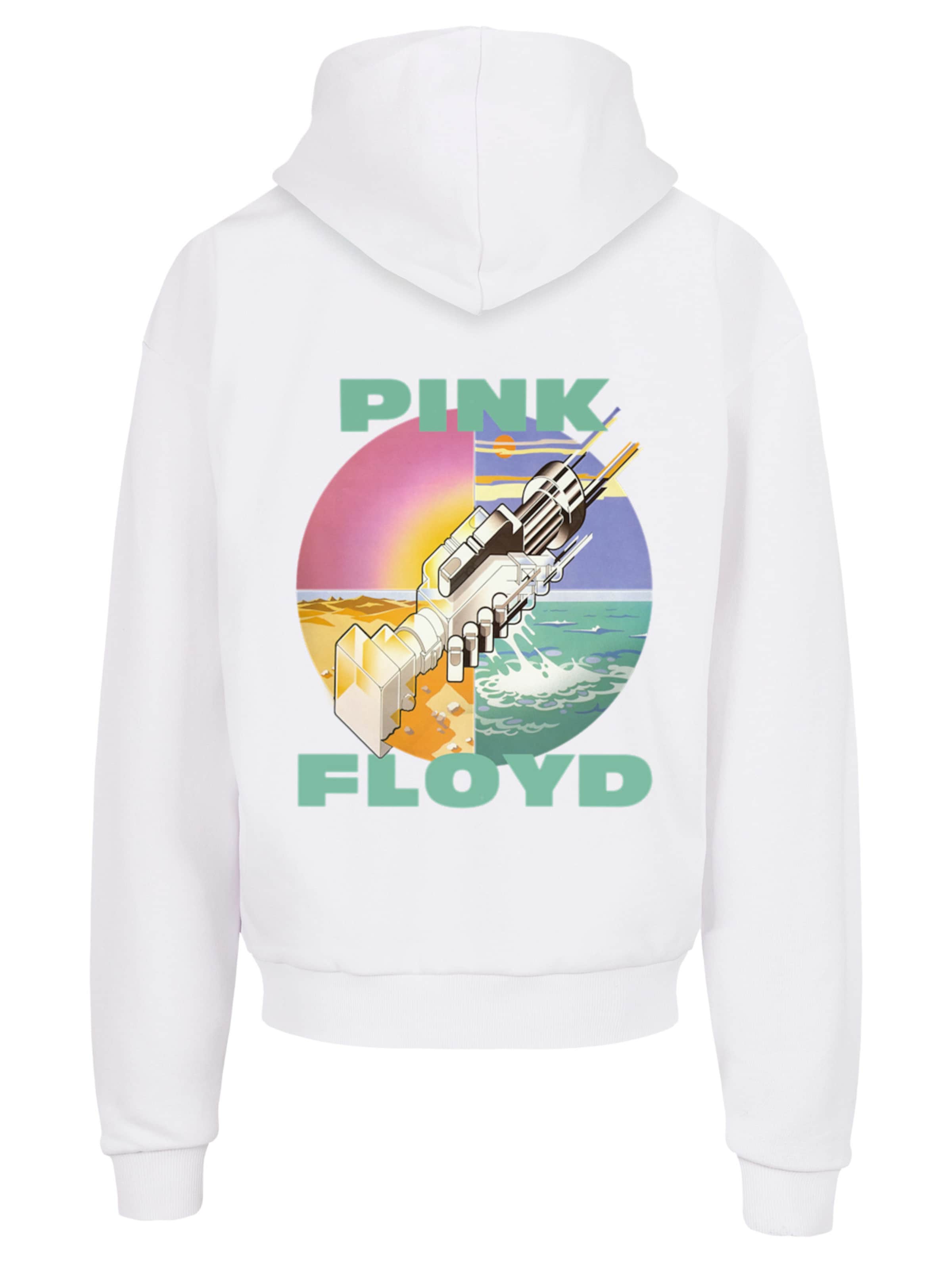 Sweat-shirt 'Wish You Were Here' F4NT4STIC en blanc : devant