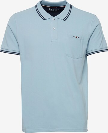 FQ1924 Shirt 'Elvar' in Blauw: voorkant