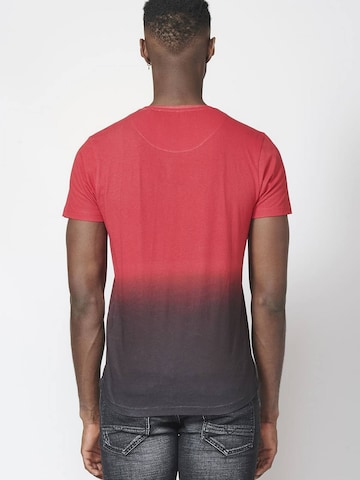 T-Shirt KOROSHI en rouge