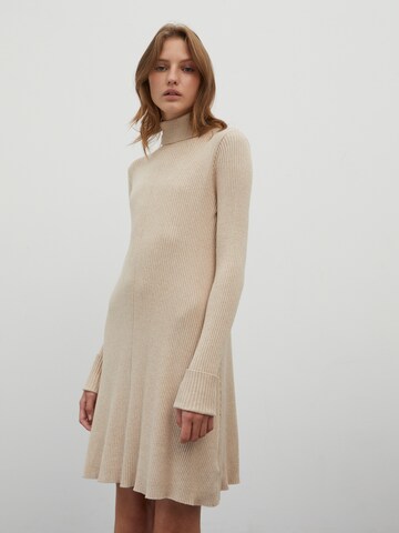 Robe 'Conny' EDITED en beige : devant