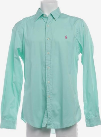 Polo Ralph Lauren Button Up Shirt in L in Green: front