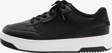 Pull&Bear Platform trainers in Black