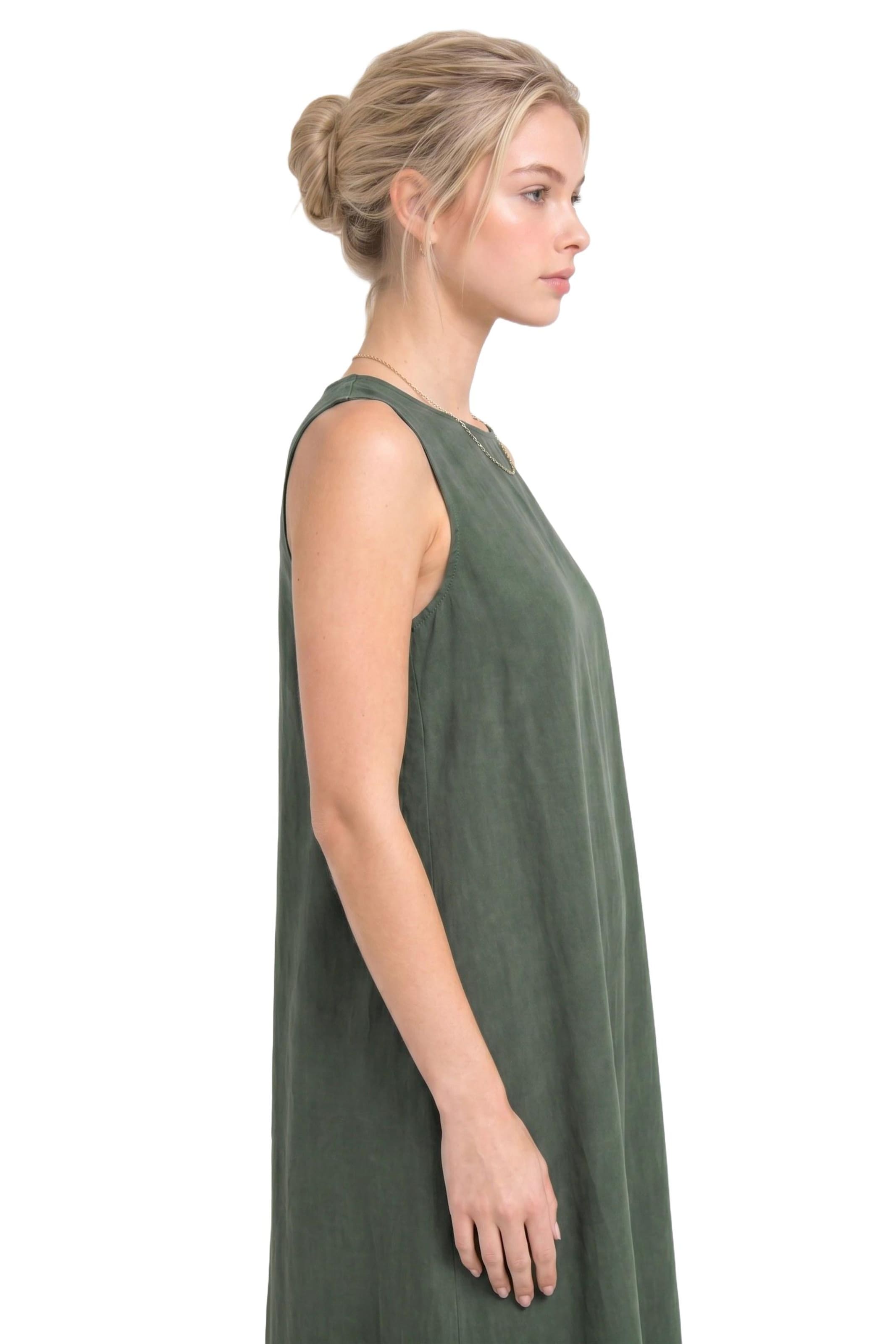 No Matter What Dress in Green