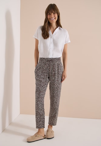 CECIL Loose fit Pants in Brown: front