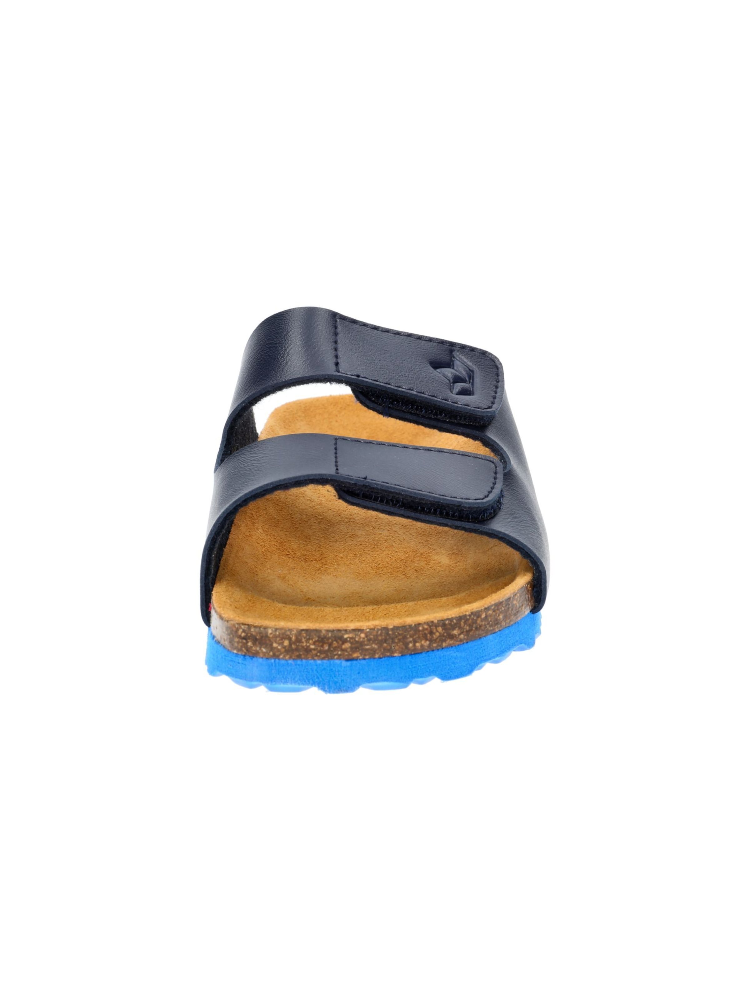 LICO Pantolette 'Bioline Velcro' in Blau