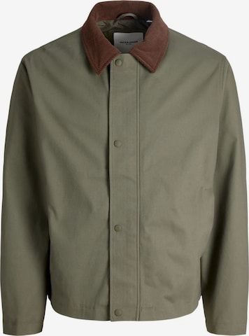 Veste mi-saison Jacks & Jones en vert : devant