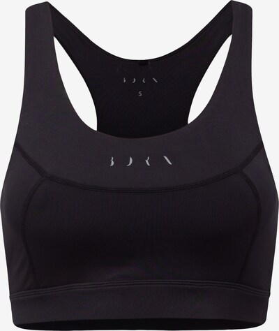 Born Living Yoga Sports Top 'Becky' in Silver grey / Black, Item view