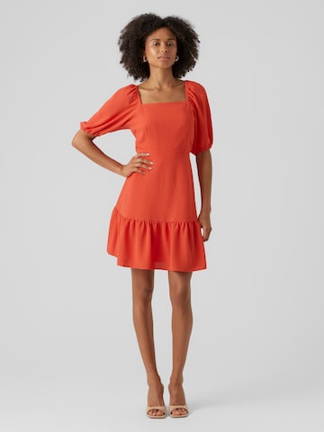 VERO MODA Kleid 'GRIT' in Rot