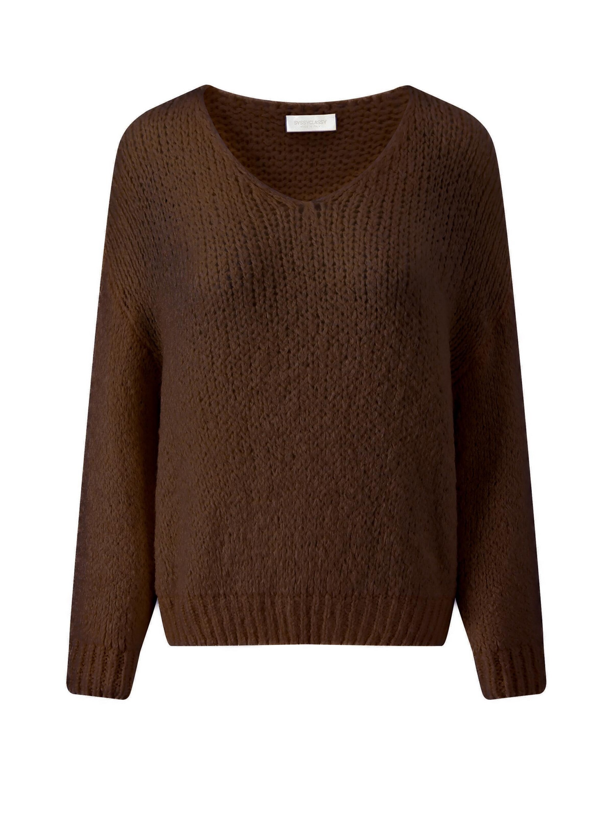 SASSYCLASSY Oversized sweater in L-XL in Brown, Item view