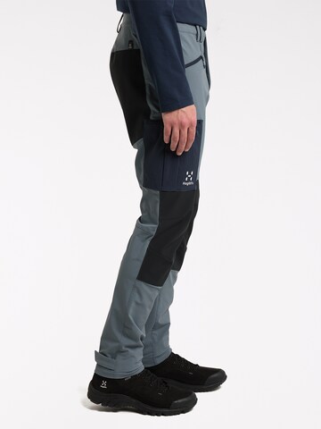 Haglöfs Slimfit Outdoorhose in Blau