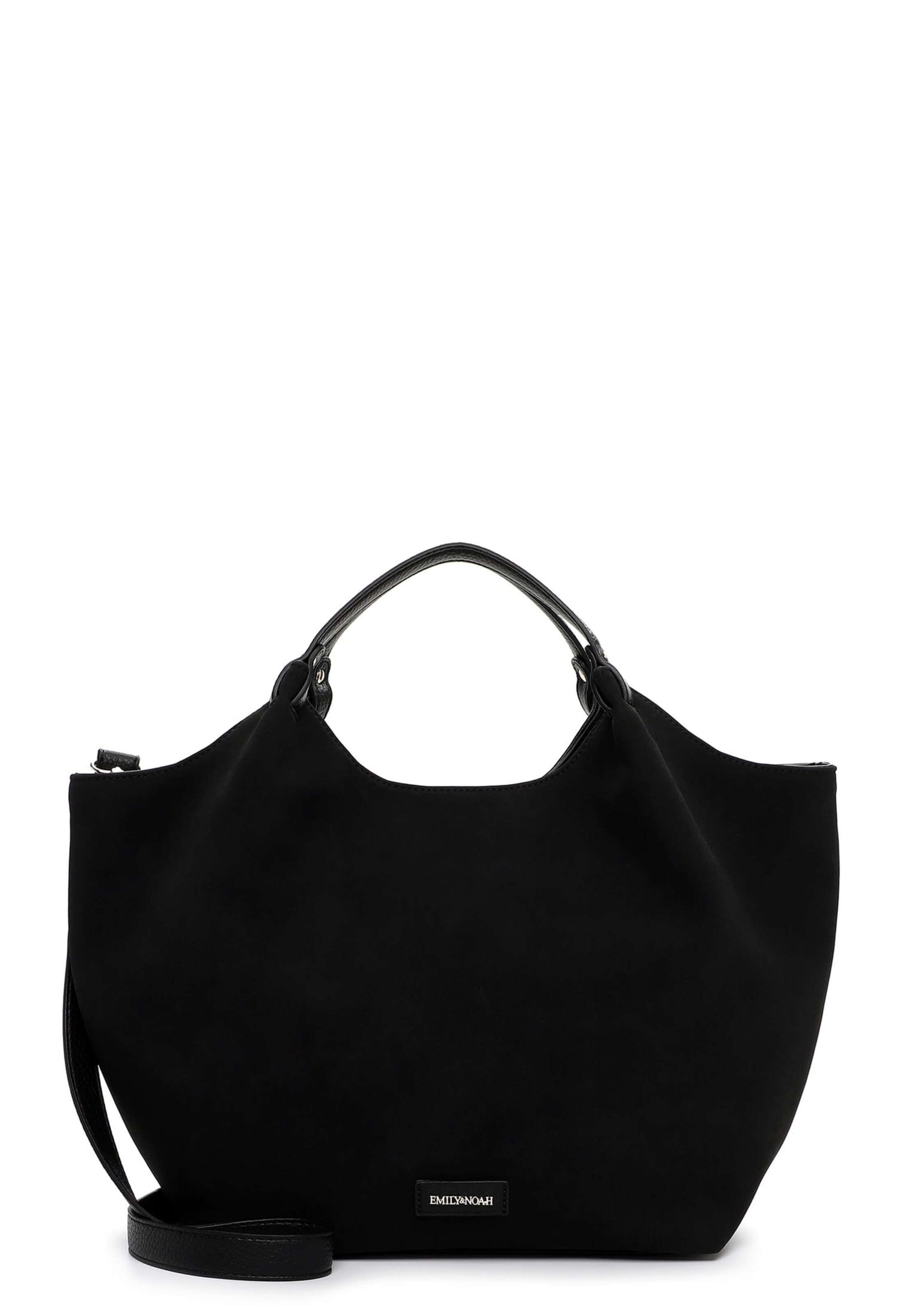Shopper 'Jeanna' di Emily & Noah in nero: frontale