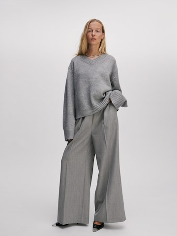 ABOUT YOU x Marie von Behrens Sweater 'Franka' in Grey