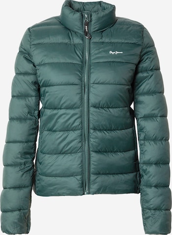 Pepe Jeans - Chaqueta de entretiempo 'MADDIE' en verde: frente