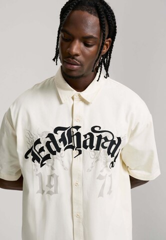 Ed Hardy Классический крой Рубашка в Бежевый