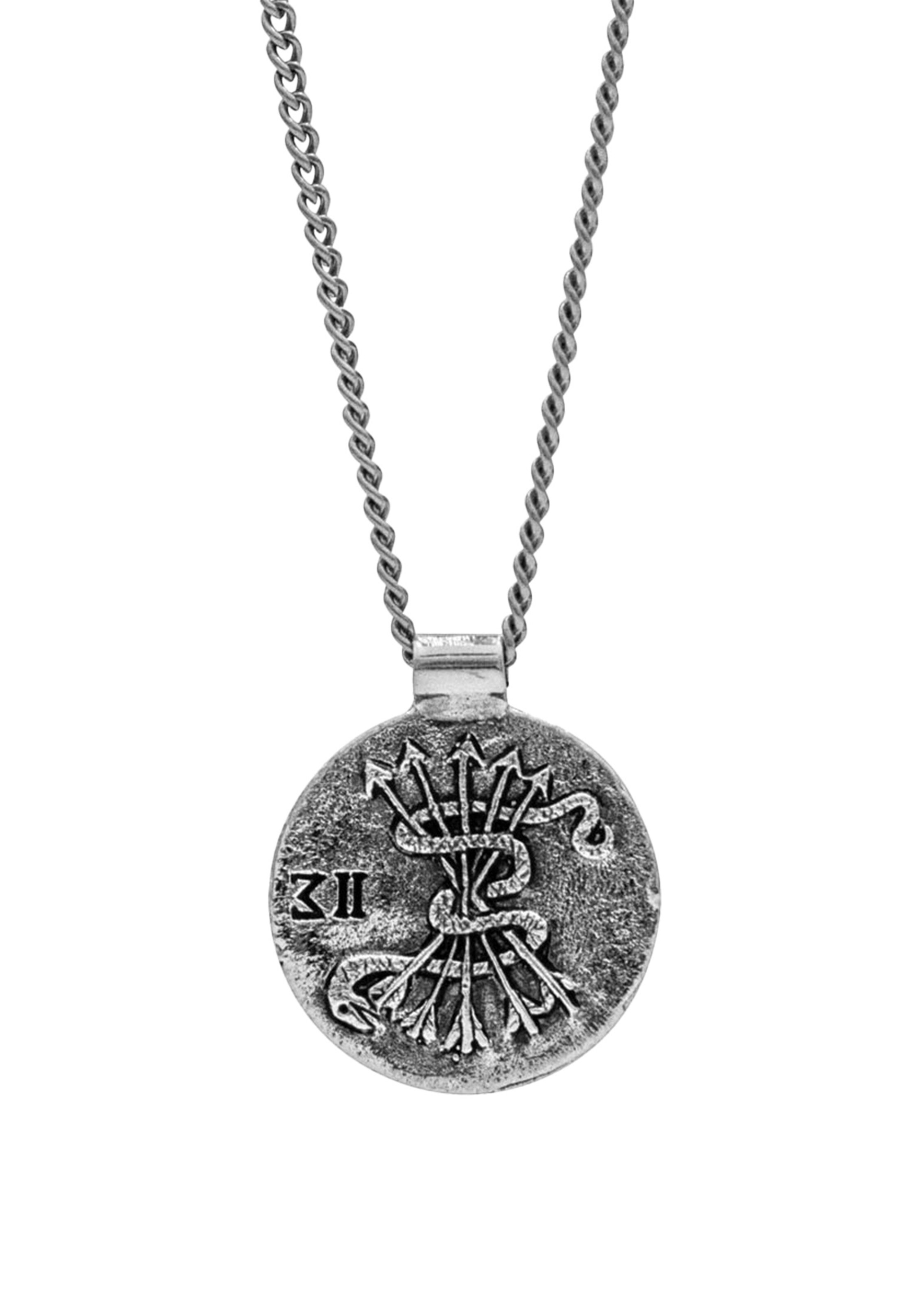 Haze&Glory Ketting in Zilver: voorkant