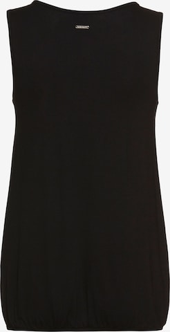 LAURA SCOTT Top in Black: front