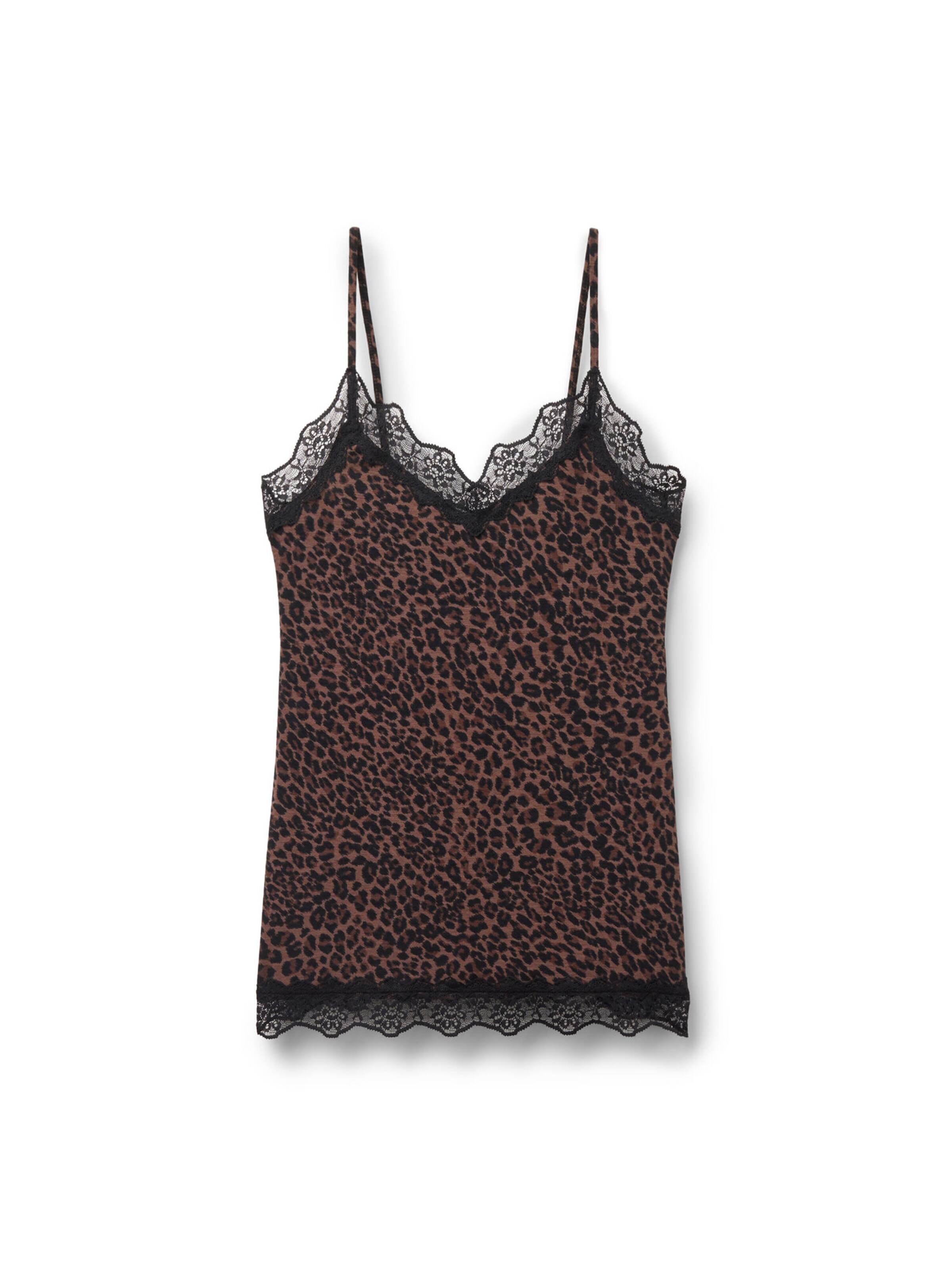 Tezenis Top in Brown: front