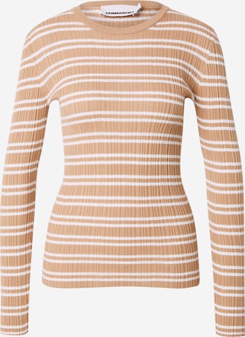 ARMEDANGELS Trui 'ALAANIA' in Beige: voorkant