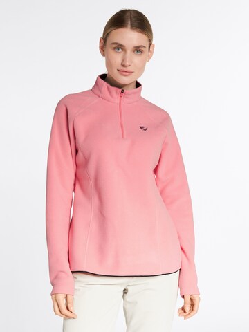 ZIENER Athletic Sweater 'JEMILA' in Pink: front