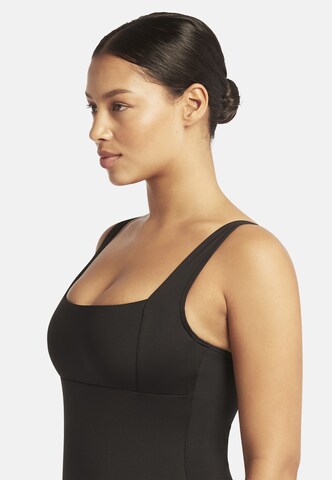 SEA LEVEL Balconette Badeanzug 'Essentials' in Schwarz