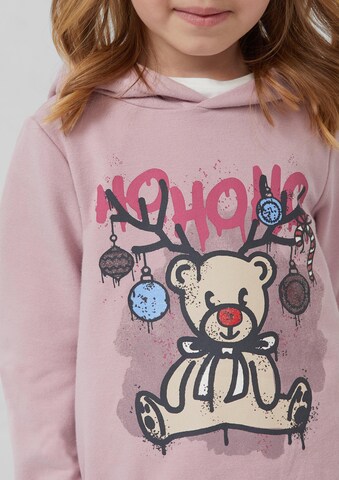 Sweat-shirt s.Oliver en rose