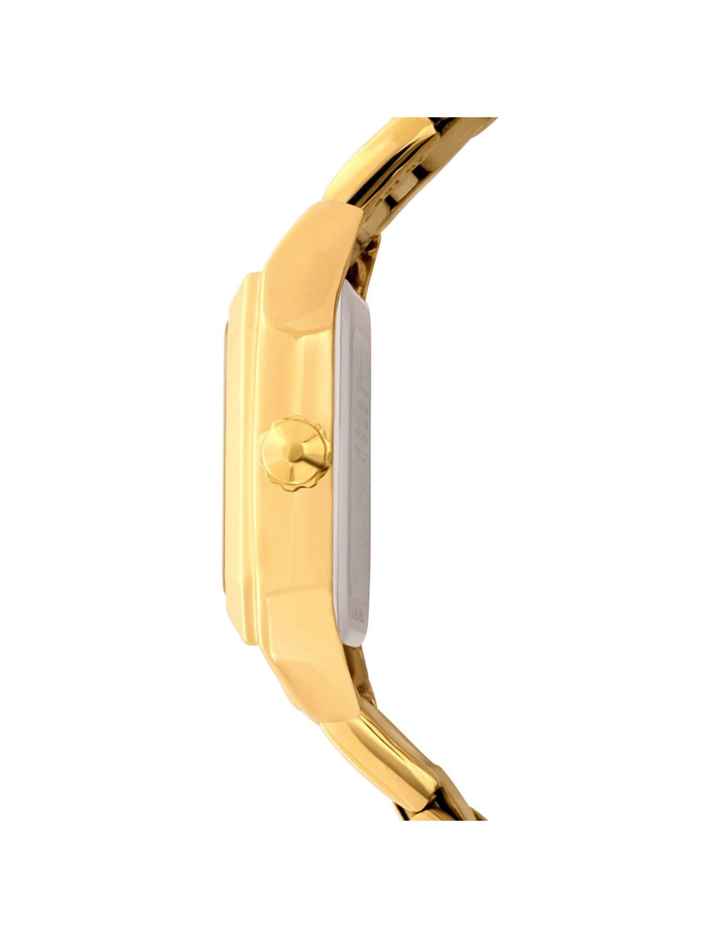 Lotus Analog Watch in Gold