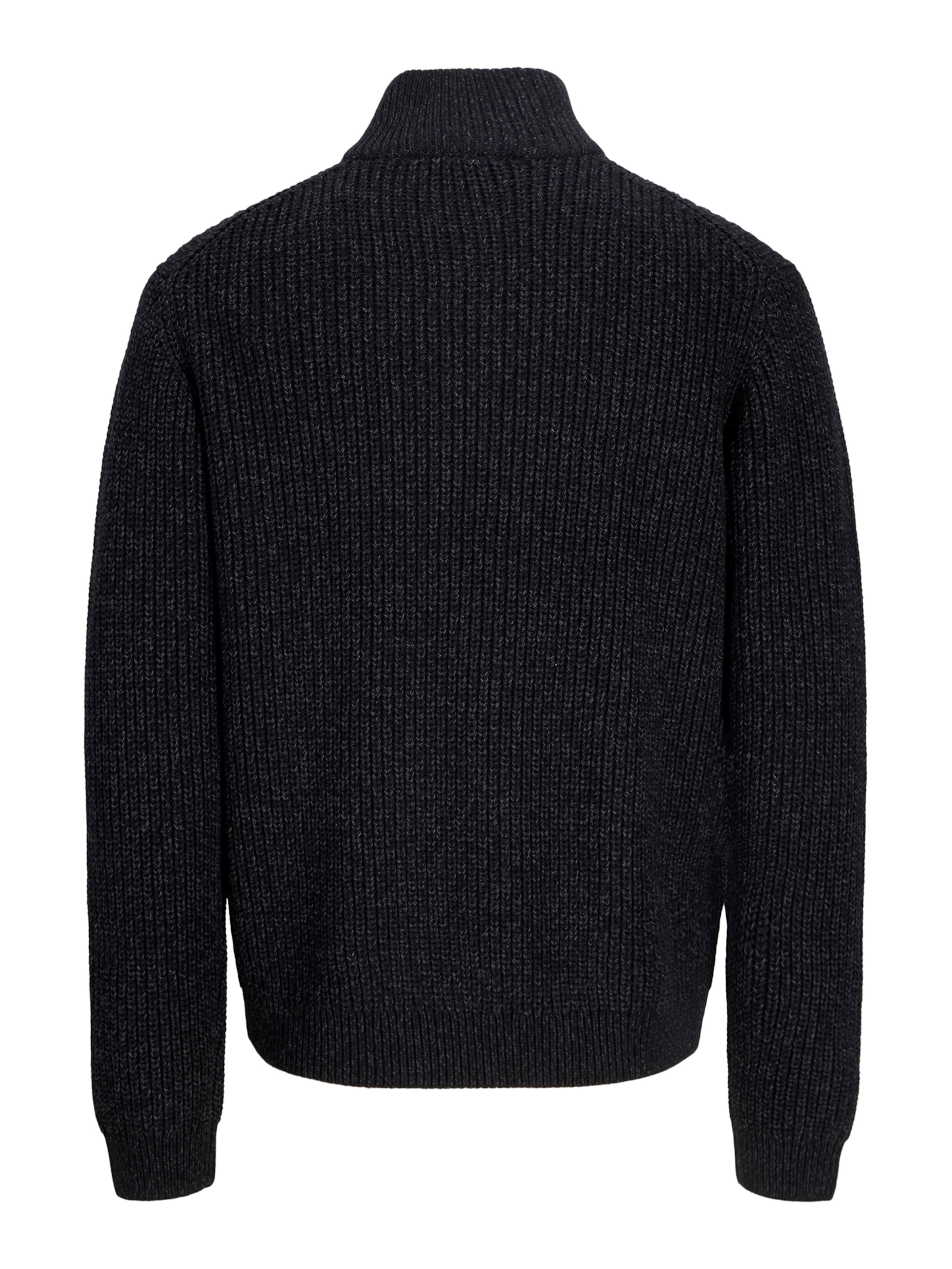 JACK & JONES Sweater 'JORTORONTO' in Black: back