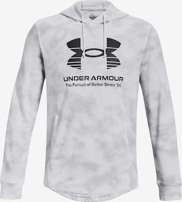 UNDER ARMOUR Sportsweatshirt 'Rival' in Grijs: voorkant