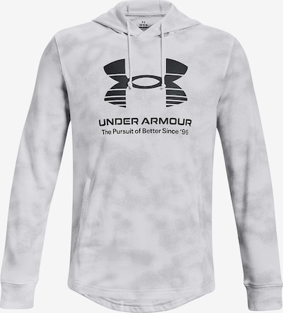 UNDER ARMOUR Athletic Sweatshirt in Grey / Black / White, Item view