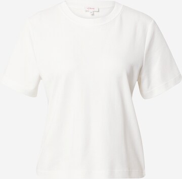 s.Oliver Shirt in White: front