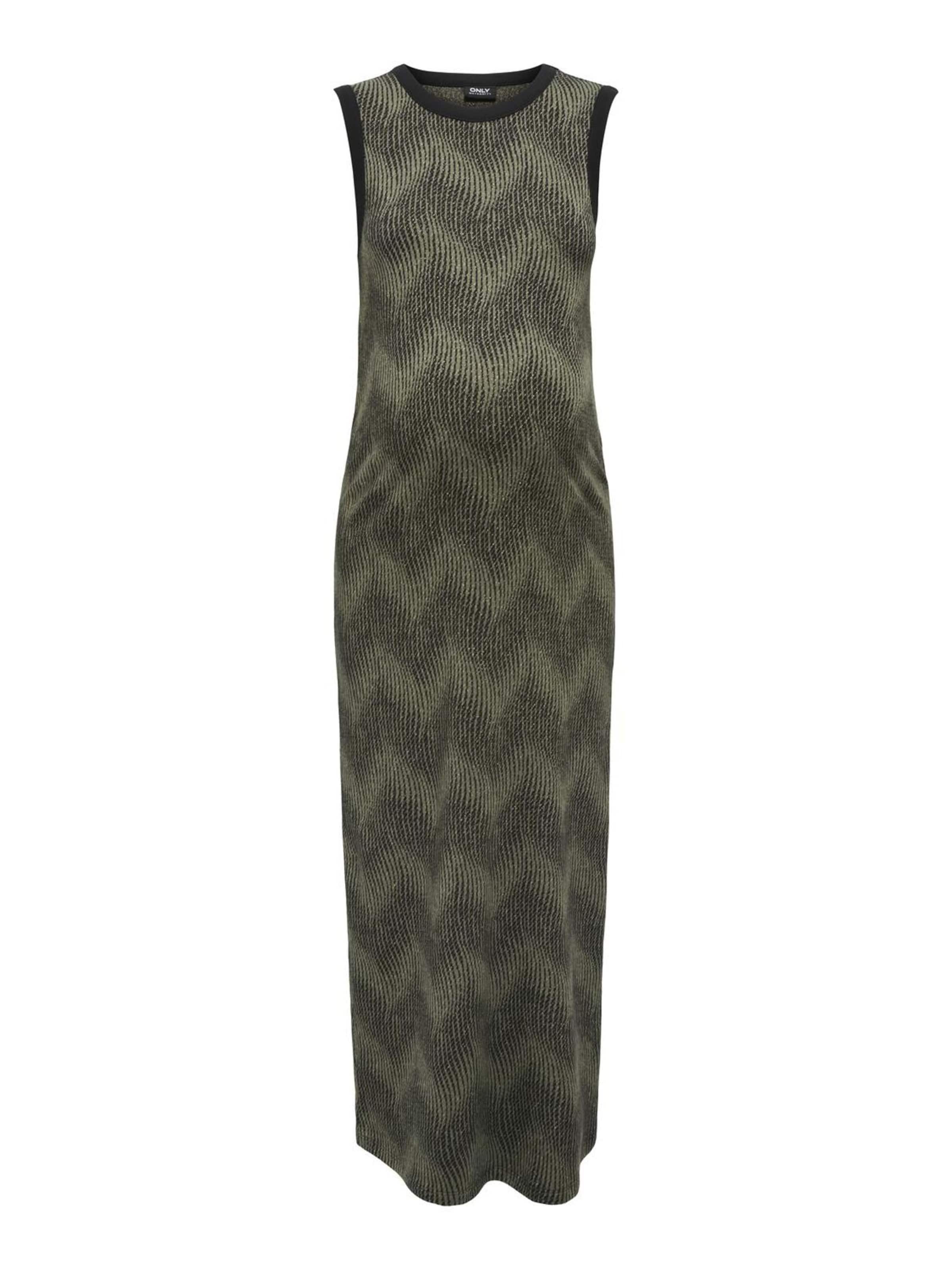 Only Maternity Dress in Brown / Green / Black, Item view