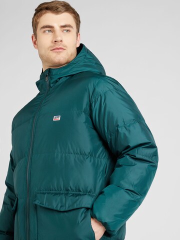 LEVI'S ® Talvitakki 'Telegraph Mid Jacket 2.0' värissä vihreä