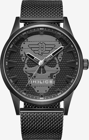 POLICE Analog Watch 'RISSINGTON' in Black: front